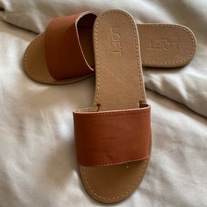 Loft Outlet - Size 7 Camel Slide